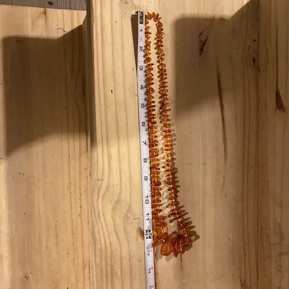 COPY - Nwot Amber color necklace - Picture 3 of 3